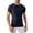 #03 Navy 【Mix & Match: Essential Colors in Stock】, variant on Men's Lightweight Breathable Running T-Shirt Fitted Short Sleeve Dry Fit Training Top for Yoga Gym Workout Fitness Casual Daily Streetwear Essential | AESTIVO,Black L