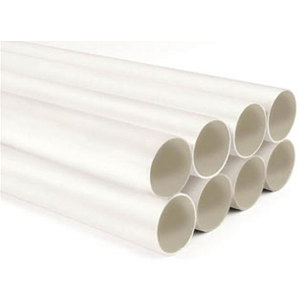 Nutone 3808 8' PVC Tubing Central Vacuum One Eight Foot Piece
