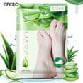 thumbnail image 4 of Foot Sock Exfoliating Pedicure Callus Patch Unisex Peeling Sheet Peeling Dead Skin Remover Sheet, Aloe, 4 of 9