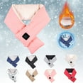 thumbnail image 3 of Hjcommed USB Smart Charging Neck And Shoulder Winter Cold Protection And Warm Heating Men And Women Scarf Blue, 3 of 8