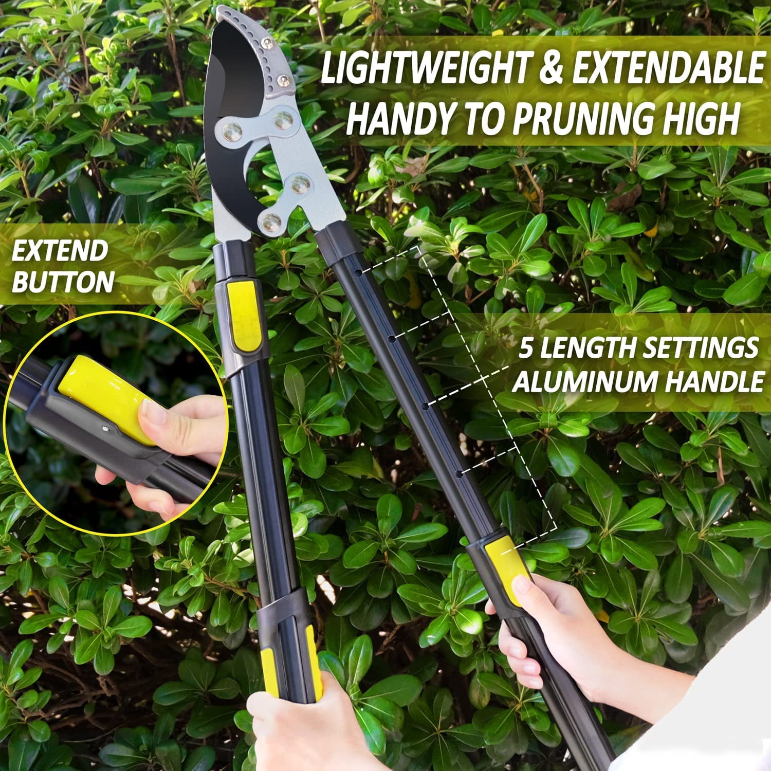 Lightweight extendable garden loppers online