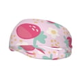thumbnail image 2 of Uemuo Floral Strawberr Printed Sports Headbands for Men Women,Moisture Wicking Workout Headband, Sweatband Headbands,Non-slip Workout Gym Yoga Headband, 2 of 9