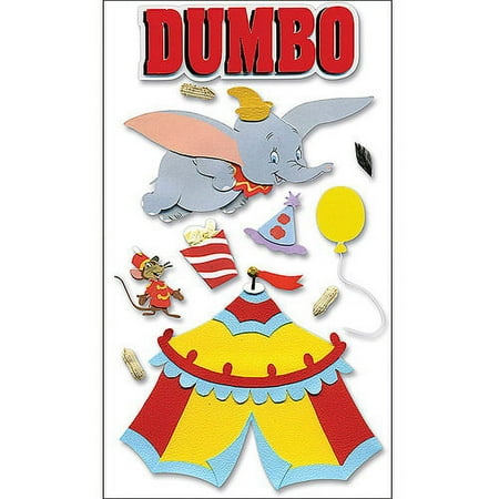 Disney Movie Dimensional Stickers, Dumbo