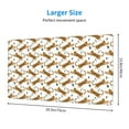 thumbnail image 2 of Cauagu Leopard Print for Large Mouse Pad,XXL Extended Gaming Mouse Mat Long Extended Desk Mat Big Desk Pad Mat(16 x 29.5in) for Work/Game/Office/Home, 2 of 8
