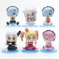 thumbnail image 1 of Puppets Re:Life In A Different World From Zero Rem Ram 6 piezas, 1 of 5