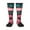 3 Black, variant on Xecao Ribbon With Angel Wings Print Compression Socks for Both Men And Women for Running, Travel, Flight, Nurse
