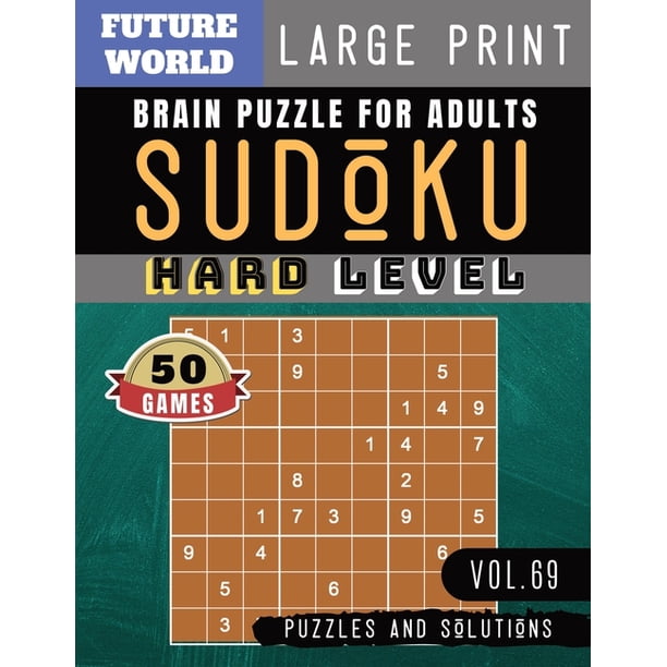 Sudoku Puzzles Book Large Print Sudoku Hard Sudoku Extremely Hard 