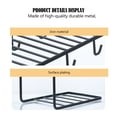thumbnail image 5 of Mug Holder Cup Stand Coffee Kitchen Tree Black Storage Rack Iron Display Holders Mugs 6 Hook Cupboards Countertop Tea, 5 of 8