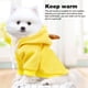 thumbnail image 3 of Sudadera con capucha para mascotas Invierno Otoño Fruta Animal Chaqueta con capucha Traje Ropa Traje Festival de clima frío Ropa Sudadera Tipo 2 L Eigraketly PT000572-10, 3 of 7