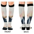 thumbnail image 4 of FORMRS Womens Knee High Socks Casual Long Thick Travel Daily Wear, 2 Pairs, Abstract Landscape, 4 of 6