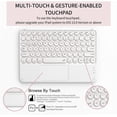 thumbnail image 4 of Keyboard Folio Case with Trackpad, S Pen Slot & Bluetooth Mouse Compatible with Galaxy Tab S8/S9/S10/S11 Ultra 14.6",Purple, 4 of 8
