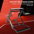 thumbnail image 6 of Supllueer Racing Wheel Stand Simulator Cockpit Foldable with Seat Slot & Water Cup Holder Fit Logitech G920 Thrustmaster.Excluding electronic devices, 6 of 13