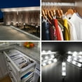 thumbnail image 3 of M&T Displays 5x10 pcs 2835 3 LED Module 12V DC 6500K White 100LM 160 deg Lens Adhesive Tape Male Female Jack IP67 Water Resistant Outdoor Letter Sign Billboard Backlight Home Garden Party Decoration, 3 of 8