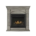 thumbnail image 4 of Comfort Glow Dual Fuel Ventless Gas Fireplace 26000 BTU Heats 900 sq ft - Pewter Oak - GFD3840T, 4 of 5