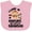 AD-Pink, variant on Inktastic Monkey I Love Hanging out with My Grandad Boys or Girls Baby Bib