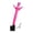 Pink, variant on Elodie Air Mini Inflatable Tube Man Birthday Shelf Wacky Waving Inflatable Tube Guy Yellow