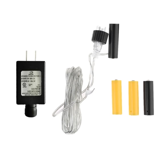 SIEYIO US UK Plug AA AAA Battery Eliminator Replace 2x 3x AA AAA Battery Power Supply Adapter for Radio LED Light Electric Toy