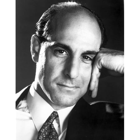 Stanley Tucci Close Up in Black Suit Photo Print