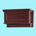 thumbnail image 2 of Renovators Supply Cherry Wood Raised Panel Tank for High Tank Toilet, 2 of 6