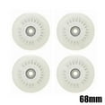thumbnail image 1 of 4pcs Flash Inline Skate Wheels 90a Led Lighting Skating Wheels 80 76 72 68, 1 of 1