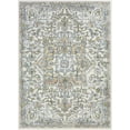 thumbnail image 3 of Hauteloom Reubens Living Room, Bedroom Area Rug - Traditional Oriental Bohemian - Green, Cream, Orange, Red, Colorful - 5'3" x 7'3", 3 of 12