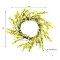 thumbnail image 2 of Yellow Jasmine Wreath, 2 of 3