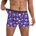 thumbnail image 3 of Mens Underwear - Skull rainbow color Breathable Stretch Boxers for Men Athletic Mens Boxer Briefs, 3 of 7