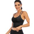 thumbnail image 6 of LELINTA Sports Bras for Women Padded Longline Yoga Cami Crop Tank Tops with Built-in Bra, 6 of 7