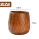thumbnail image 2 of Paquete de tazas de té de madera, taza de té de madera maciza natural, tazas de té de madera, taza de café, taza de vino para beber té, café, vino, cerveza, bebidas calientes, 160 ml, 2 of 7