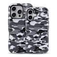 thumbnail image 2 of DesignSkinz Scratch-Resistant Hard Slim Case Compatible with iPhone 15 Pro (Compatible with MagSafe) - Traditional Black & White Camo, 2 of 9