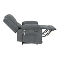 thumbnail image 6 of Solace Electric Power Recliner Chair with Massage and Heatin - Dark Grey, 6 of 16