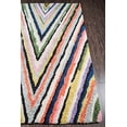 thumbnail image 3 of Momeni BUNGLBUN-4MTI5076 Novogratz Bungalow Notch Rug - Multicolor, 5 ft. x 7 ft. 6 in., 3 of 5
