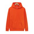 thumbnail image 4 of Sweatshirt for Men Comfy Hooded Long Sleeve Hoodie Versatile Plain Hooded Sweatshirt Simple Casual Wear Top, 4 of 4