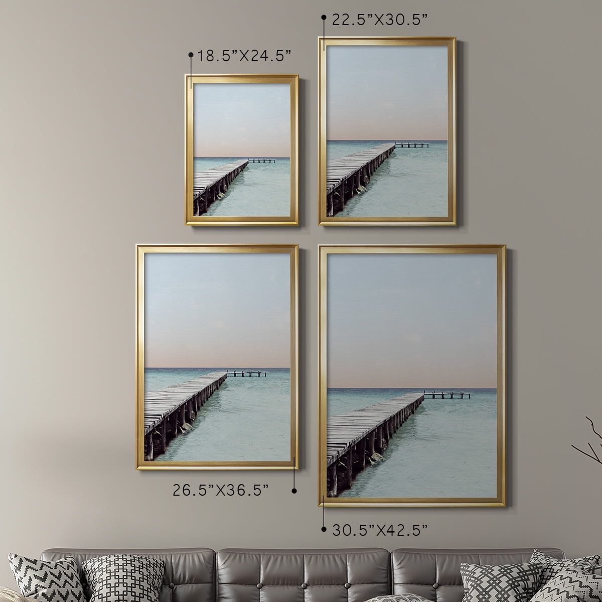 La Playa Premium Classic Framed Print - Ready to Hang