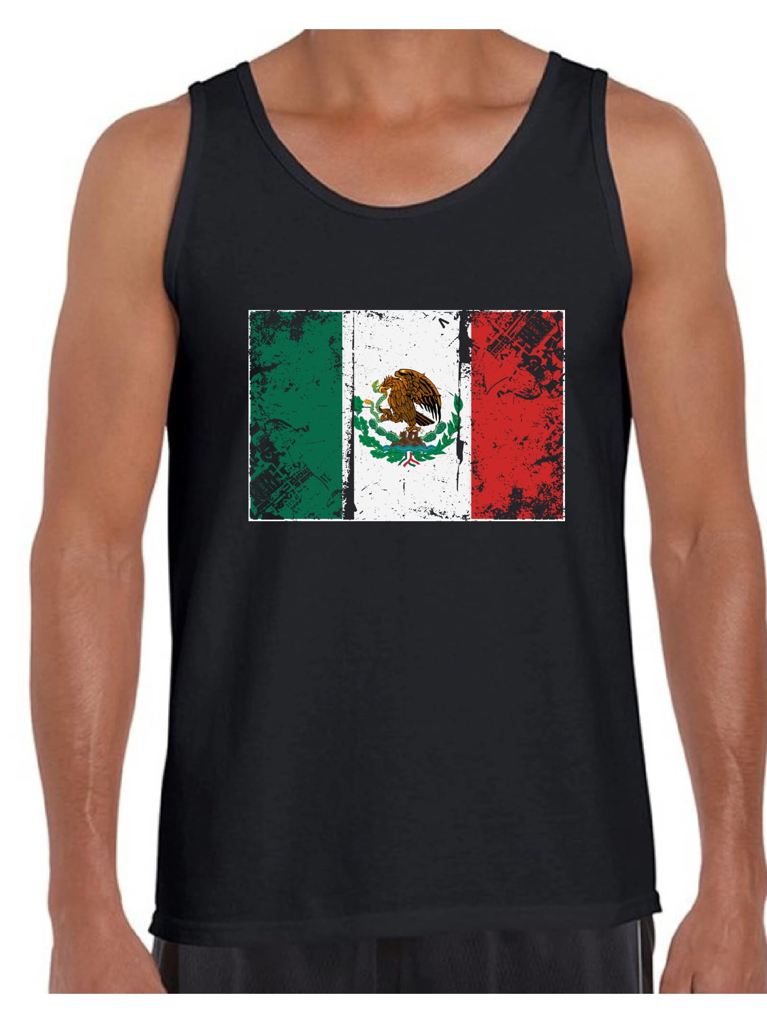 Awkward Styles - Awkward Styles Mexico Flag Tank Top for Men Mexican ...