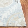 thumbnail image 3 of SAFAVIEH Jardin Willoughby Floral Area Rug, Light Gray/Ivory, 5' x 8', 3 of 7