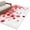 Red, variant on Area Rugs 2.7'x5', Red Gradient Carpet for Living Room Bedroom Dining Room, Abstract Polka Dots Vintage Modern Art Throw Kitchen Rugs Non Slip Washable Rectangle Indoor Outdoor Rugs