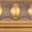 Gold Leaf with Bead Compo, variant on ArtToFrames 26" x 26" New Gold Picture Frame, 26x26 inch Gold Wood Poster Frame (WOM-4998)