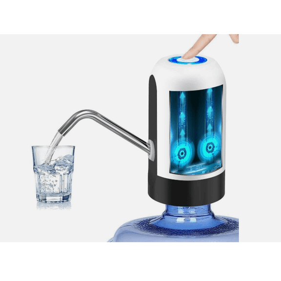 Water Bottle Switch Pump Electric Automatic Universal Dispenser for 5 Gallon Jugs – USB Rechargeable Portable Drinking Water Pump