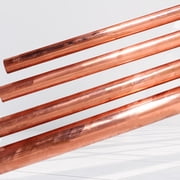 1 Piece Of Red Copper Round Bar, Diameter: 8mm, Length: 500mm