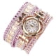 thumbnail image 2 of Xihbxyly Reloj de Pulsera con Diamantes, Piedra de Chakra Verde, Elegante Diseño de Aleación, Accesorio de Uso Diario, Regalo para Amigos, Novias, Aniversarios y Cumpleaños. Ajuste Ajustable. Juego d, 2 of 3