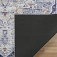thumbnail image 5 of Crystal Print Soha Traditional Moroccan Multi Blue Washable Indoor Area Rug, 6x9, 5 of 8