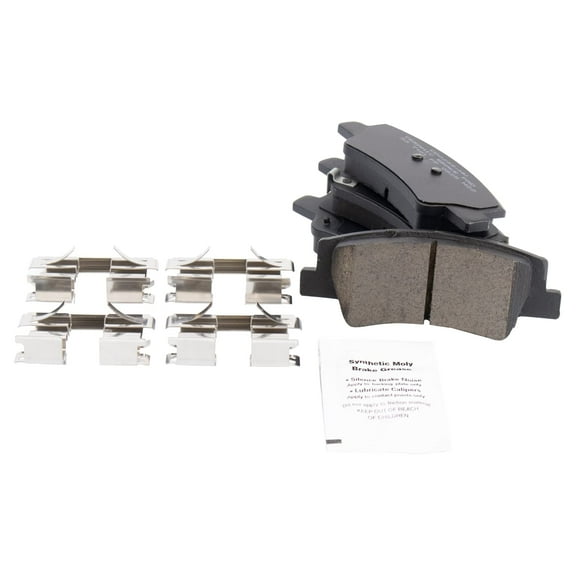 TRQ Rear Ceramic Brake Pads Fits 2020-2021 Hyundai Sonata BFA27058