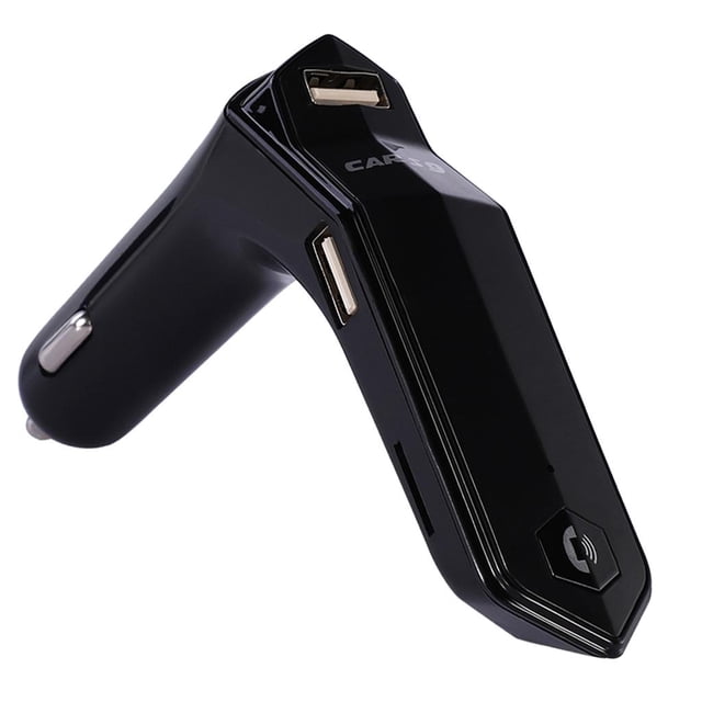 En El Automóvil Bluetooth Transmisor Para Automóvil Reproductor De MP3 LCD USB De Carga - Negro Macarena Transmisor FM Bluetooth