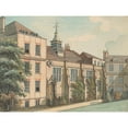 thumbnail image 2 of Samuel Ireland 14x12 Black Ornate Wood Framed Double Matted Museum Art Print Titled: Staple Inn (Between 1794 and 1800), 2 of 5