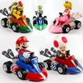 thumbnail image 2 of Figuras de acción de Super Mario Kart, Bowser Peach, Yoshi, juego de Anime, muñeca, decoración de coche de carreras, regalos para niños, 2 of 4
