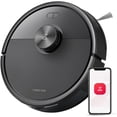 thumbnail image 1 of Roborock Q7 M5 Robot Vacuum and Mop Combo, 10,000Pa HyperForce Suction, Dual Anti-Tangle System, APP-Controlled Mopping, LiDAR Navigation, for Pet Hair and Carpet, Black *Walmart Exclusive, 1 of 9