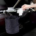 thumbnail image 3 of Car Trash Can Foldable Garbage Dust Bin Storage Barrel Vehicle Accessories, 3 of 7