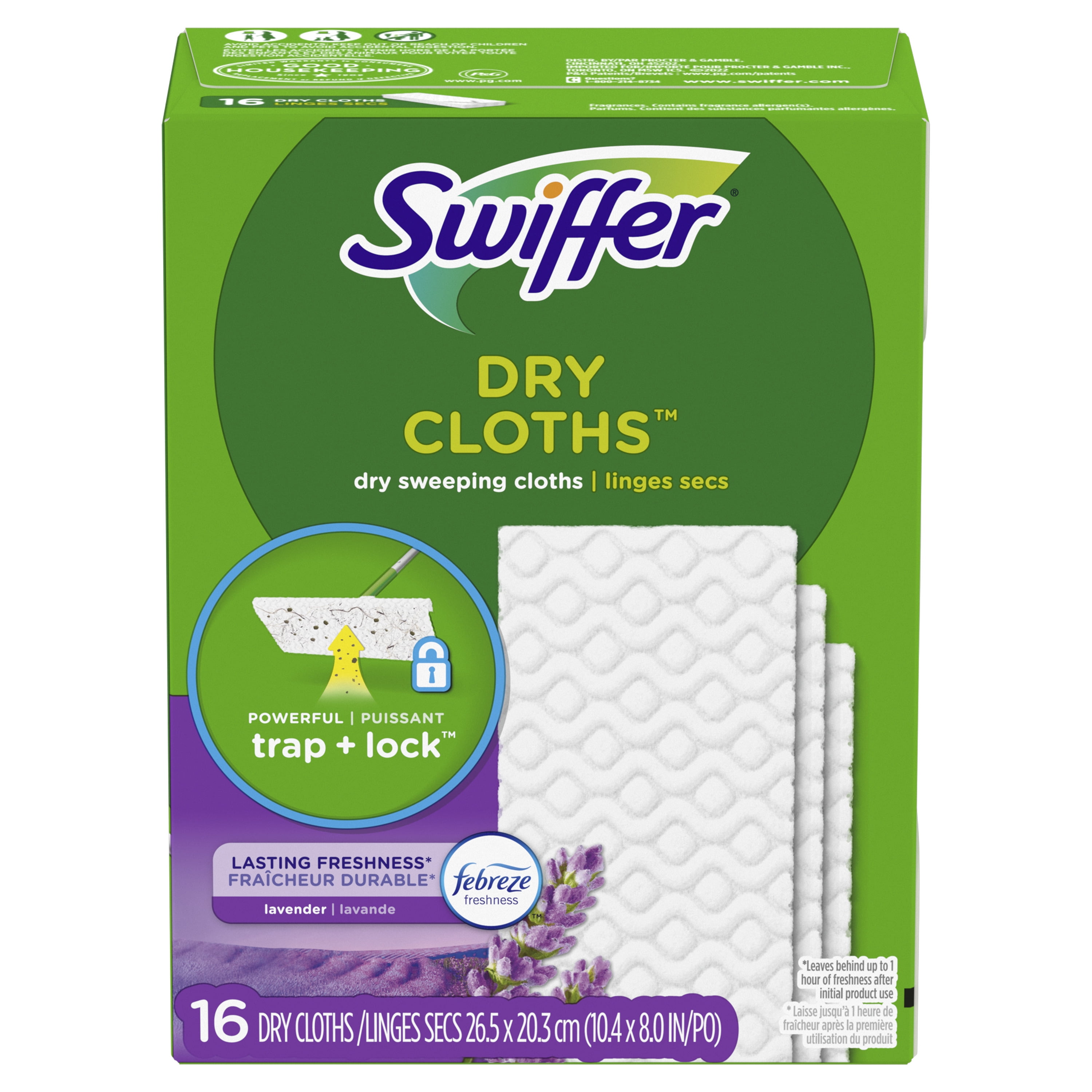 Swiffer Sweeper Dry Sweeping Pad Gain Scent Multi Surface Refills, 16 ct -  Fry's Food Stores