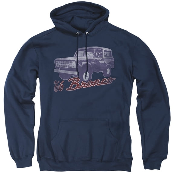 Ford Bronco 66 Bronco Classic Adult Pullover Hoodie Sweatshirt Navy